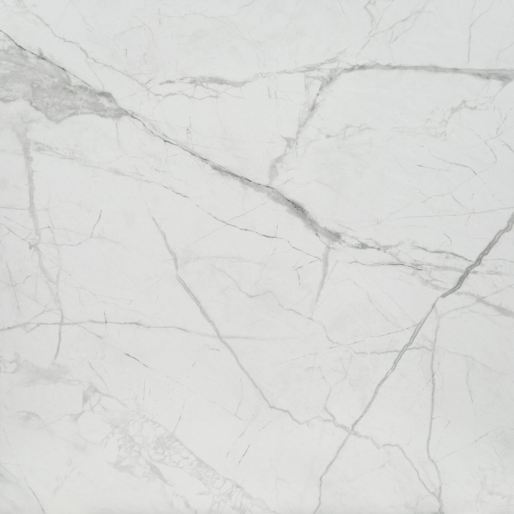 Керамогранит Alma Ceramica Laurent белый 600x600x9 мм (5 шт.=1,8 кв.м)