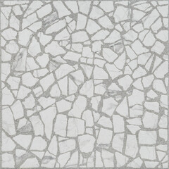 Керамогранит Alma Ceramica Laurent белый мозаика 600x600x9 мм (5 шт.=1,8 кв.м) - фото 5