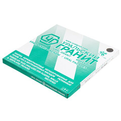 Керамогранит Уральский Гранит Моноколор черный матовый UF013MR 600х600х9 мм (4 шт.=1,44 кв.м) - фото 2