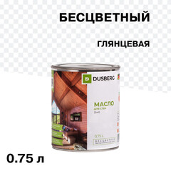 Масло Dusberg для стен внутри помещения бесцветное 0,75 л - фото 1