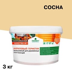Герметик шовный для дерева Prosept сосна 3 кг