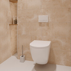 Унитаз подвесной Corsa Deco CX безободковый белый с функцией биде и сиденьем дюропласт микролифт (WHBCX520S) - фото 16