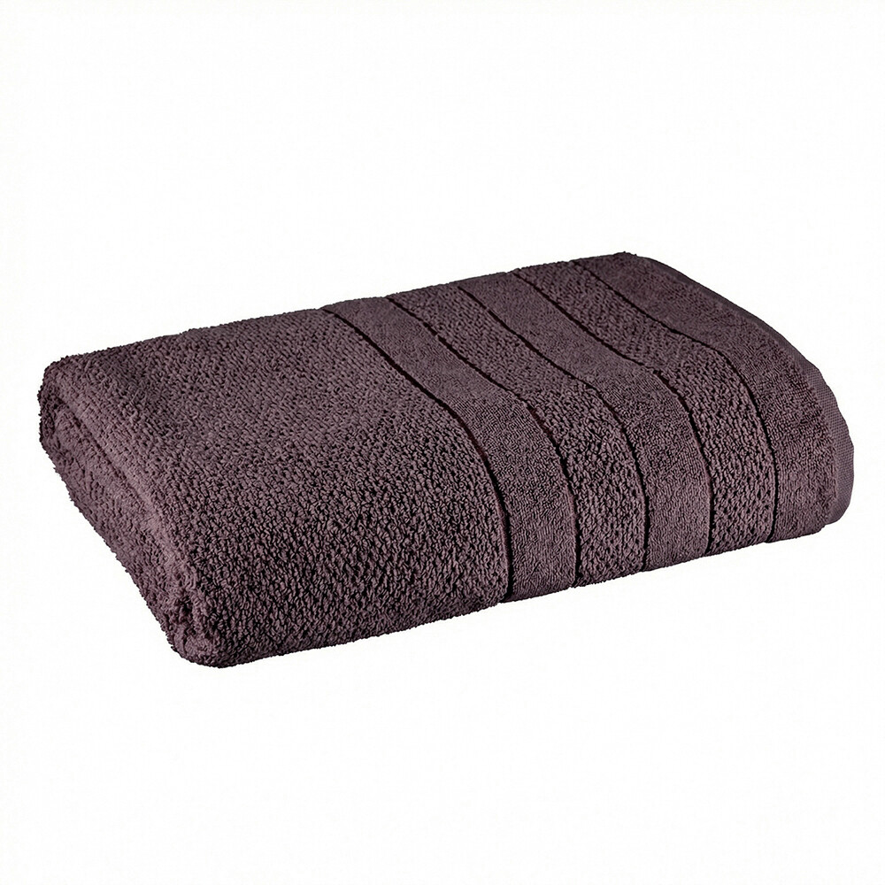 Полотенце махровое банное Lorikeet 70х140 см черничный шоколад