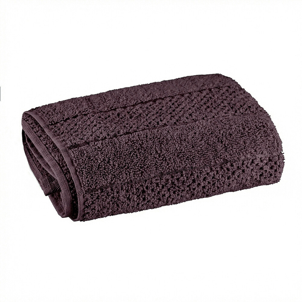 Полотенце махровое Lorikeet 40х70 см черничный шоколад