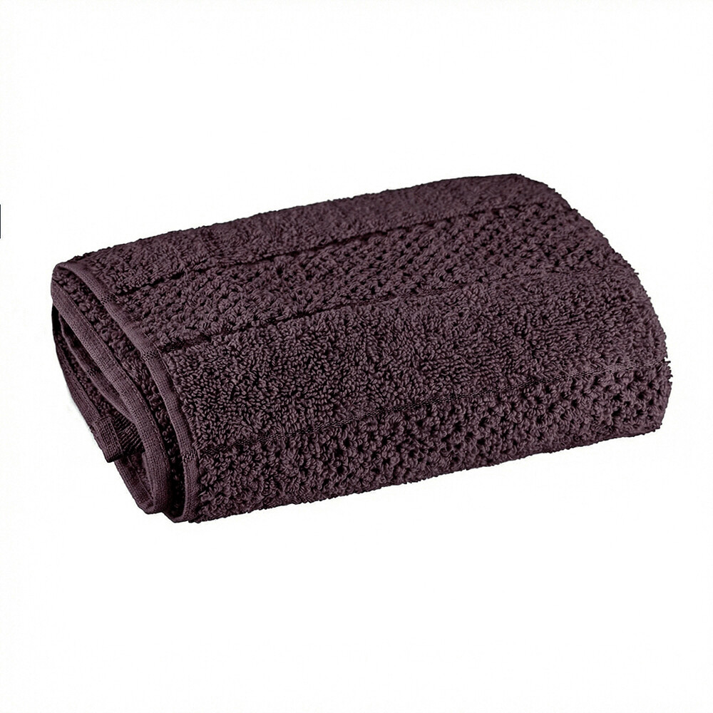 Полотенце махровое Lorikeet 50х90 см черничный шоколад