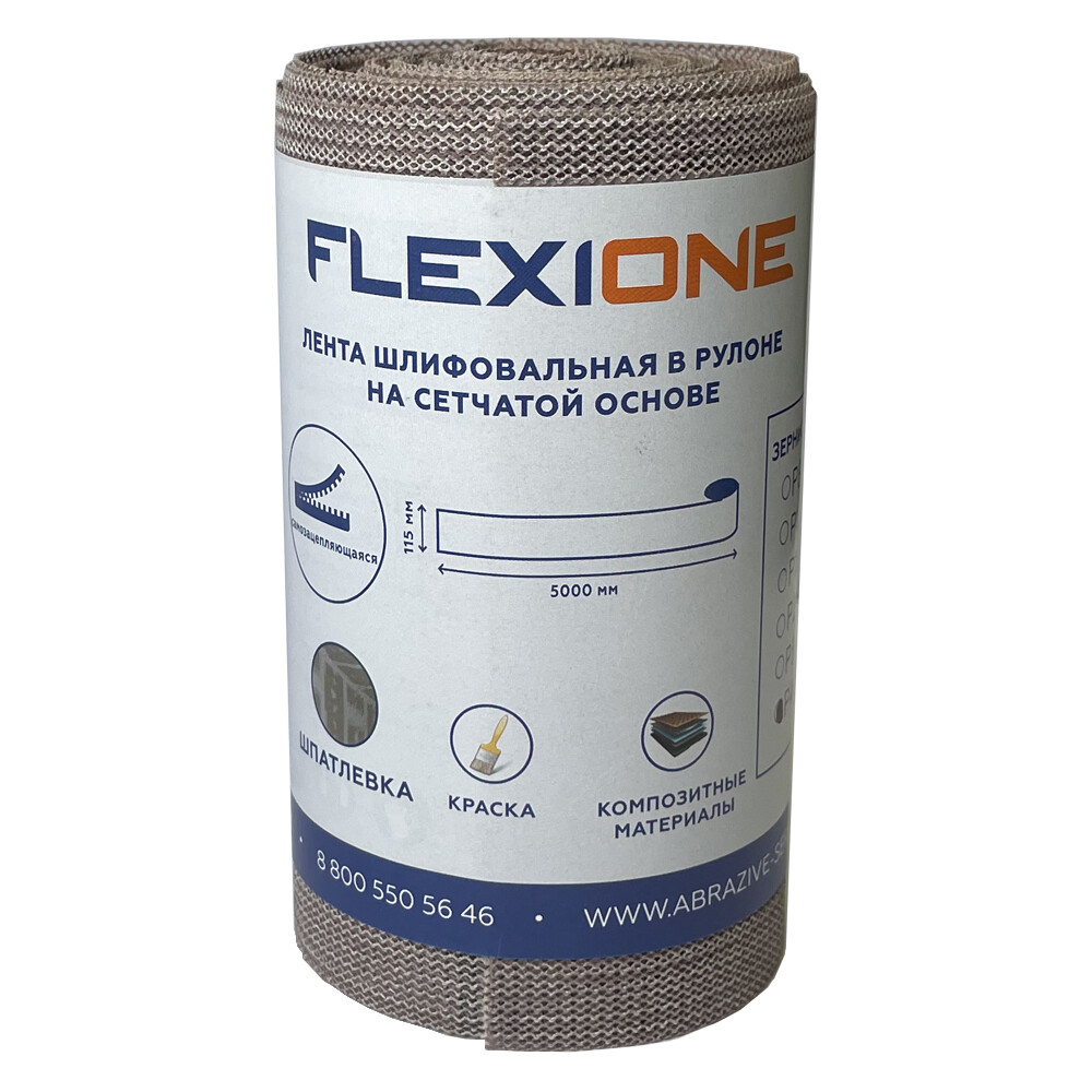 Изображение товара Сетка шлифовальная Flexione 115 мм х 5 м P400