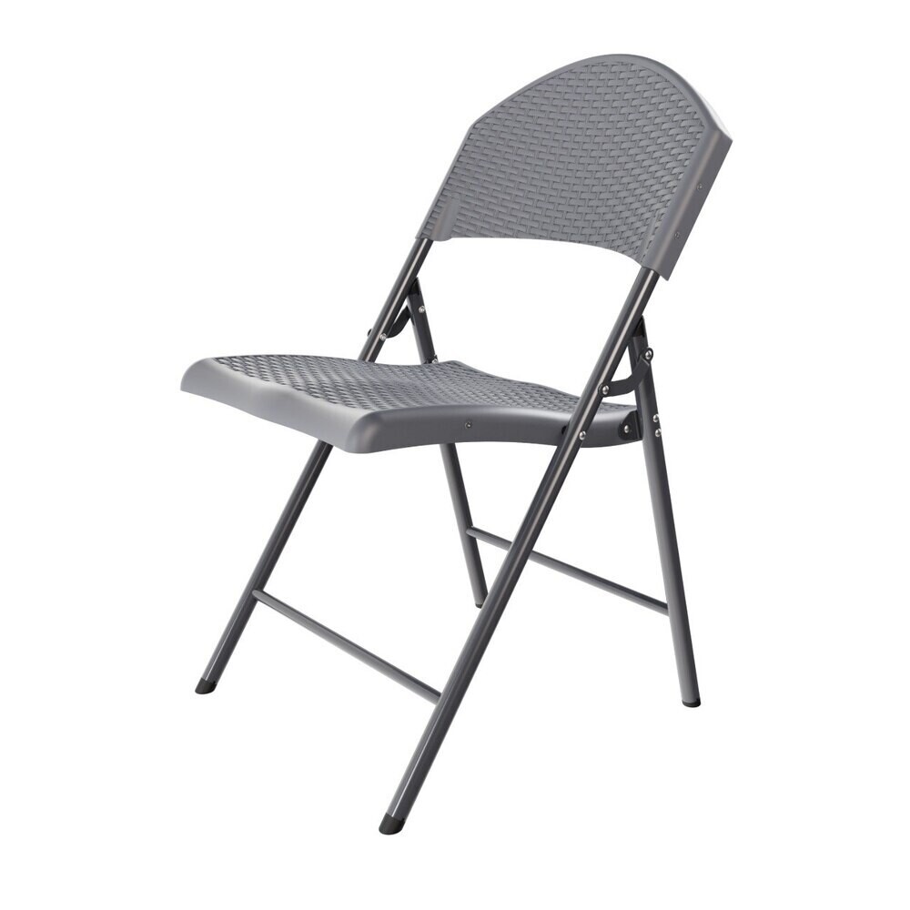 Изображение товара Стул складной Samman R — серый, 49x49 см, 200 кг, Россия