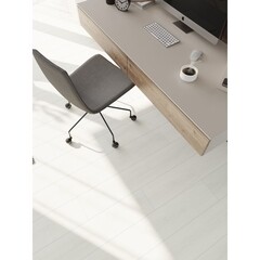 Ламинат 32 класс Эггер Хоум дуб тосколано белый 1,994 кв.м 8 мм с фаской влагостойкий - фото 2