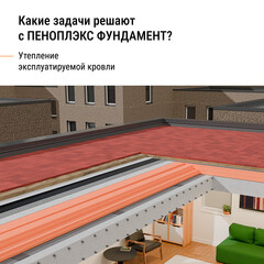 Экструдированный пенополистирол Пеноплэкс Фундамент 50х585х1185 мм - фото 11