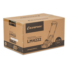 Газонокосилка бензиновая Champion LM4222 418 мм 3 л.с. - фото 2