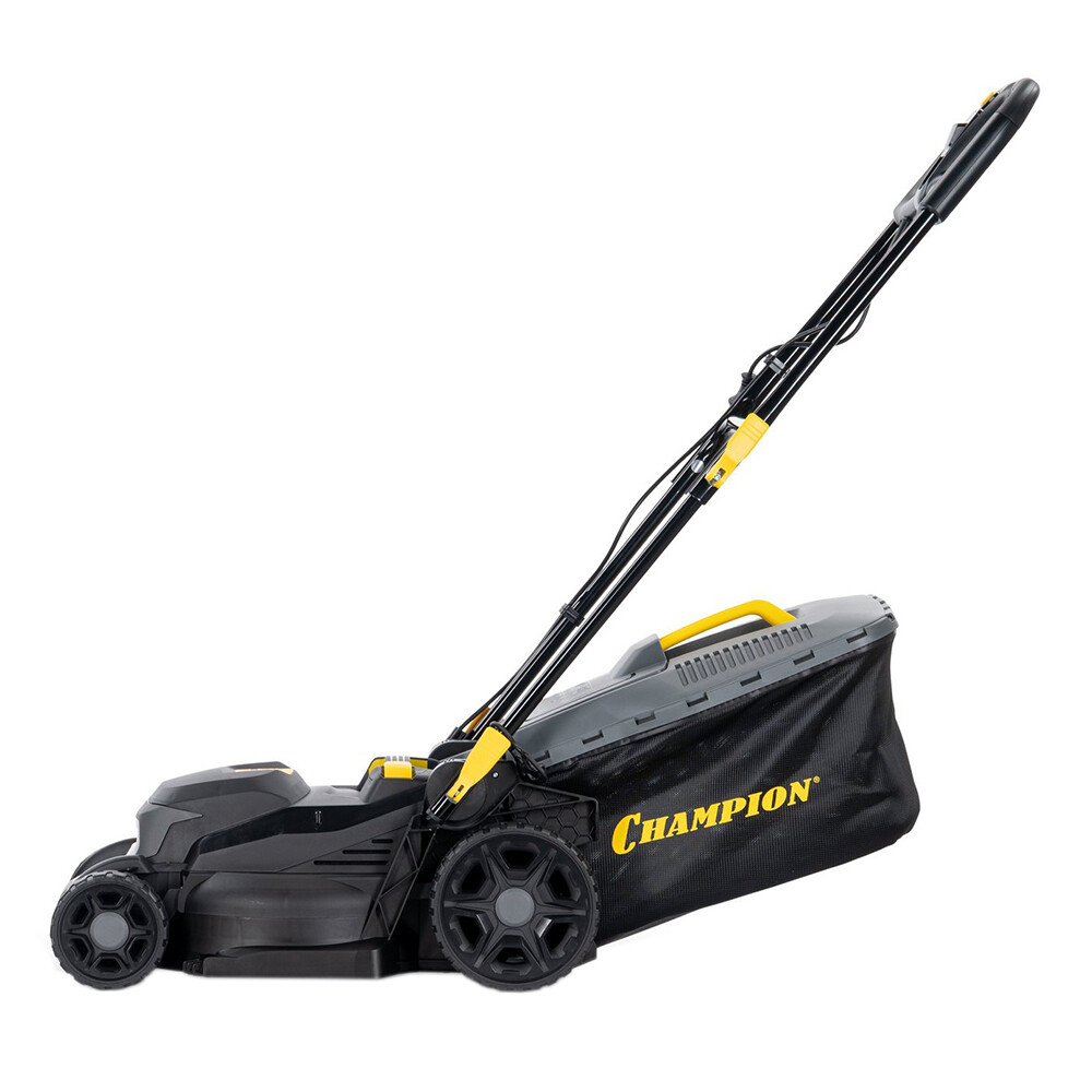 Изображение товара Газонокосилка Champion EM3716 — 1600 Вт, 370 мм, 40 л травосборник