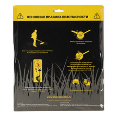 Нож для триммера Champion 255х25,4 мм 40 зубьев (c5107) - фото 4