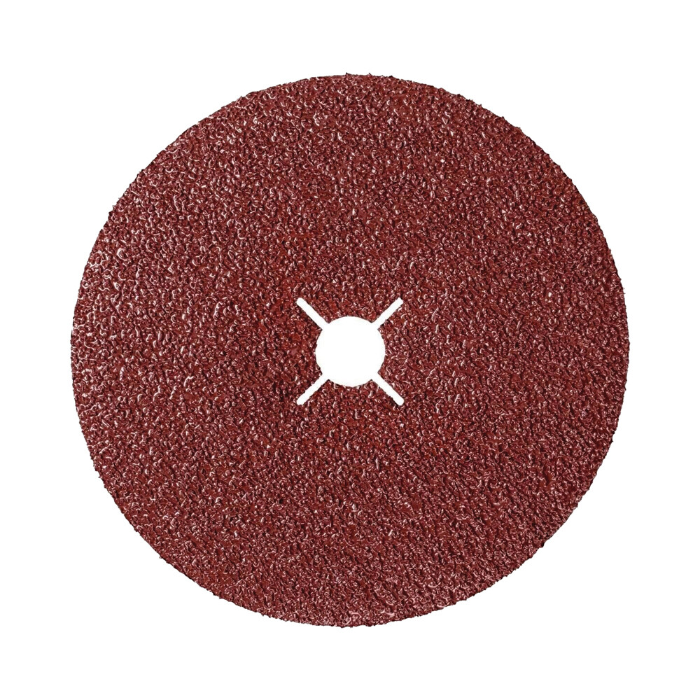 Изображение товара Круг фибровый шлифовальный по металлу Sait 125х22 мм P80 со шлицами