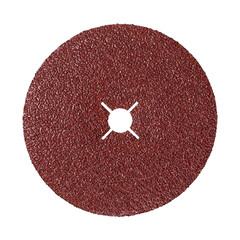 Изображение товара Круг фибровый шлифовальный по металлу Sait 125х22 мм P60 со шлицами