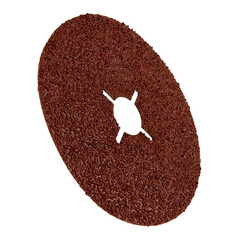 Круг фибровый шлифовальный по металлу Sait 125х22 мм P36 со шлицами - фото 2