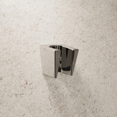 Держатель для лейки Milardo c регулировкой наклона пластик хром (060CP01M53) - фото 2