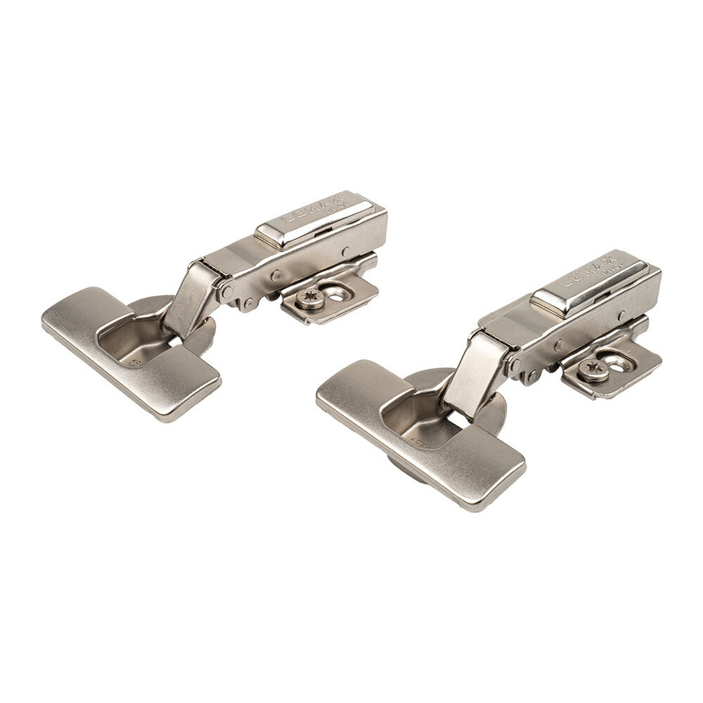 Изображение товара Петля мебельная Lemax prof Clip-on 105° накладная с эксцентриком (2 шт.)