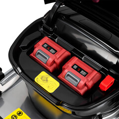 Газонокосилка аккумуляторная Мобил К Комфорт XMA46 40 В 460 мм 4Ач Li-Ion 2 АКБ и ЗУ (MBK0032168) - фото 3