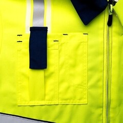 Костюм сигнальный мужской Техноавиа Люмос 44-46 рост 158-164 см флуоресцентный желтый - фото 8