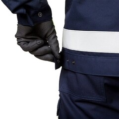 Костюм сигнальный мужской Техноавиа Люмос 44-46 рост 158-164 см флуоресцентный желтый - фото 7