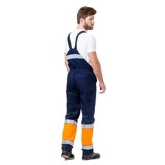 Костюм сигнальный мужской Техноавиа Магистраль 52-54 рост 182-188 см флуоресцентный оранжевый - фото 7