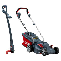 Изображение товара Набор садовой техники аккумуляторная Мобил К Комфорт XMA33/XTA25 20 В 330 мм 4Ач Li-Ion 1 АКБ и ЗУ (MBK0027794)