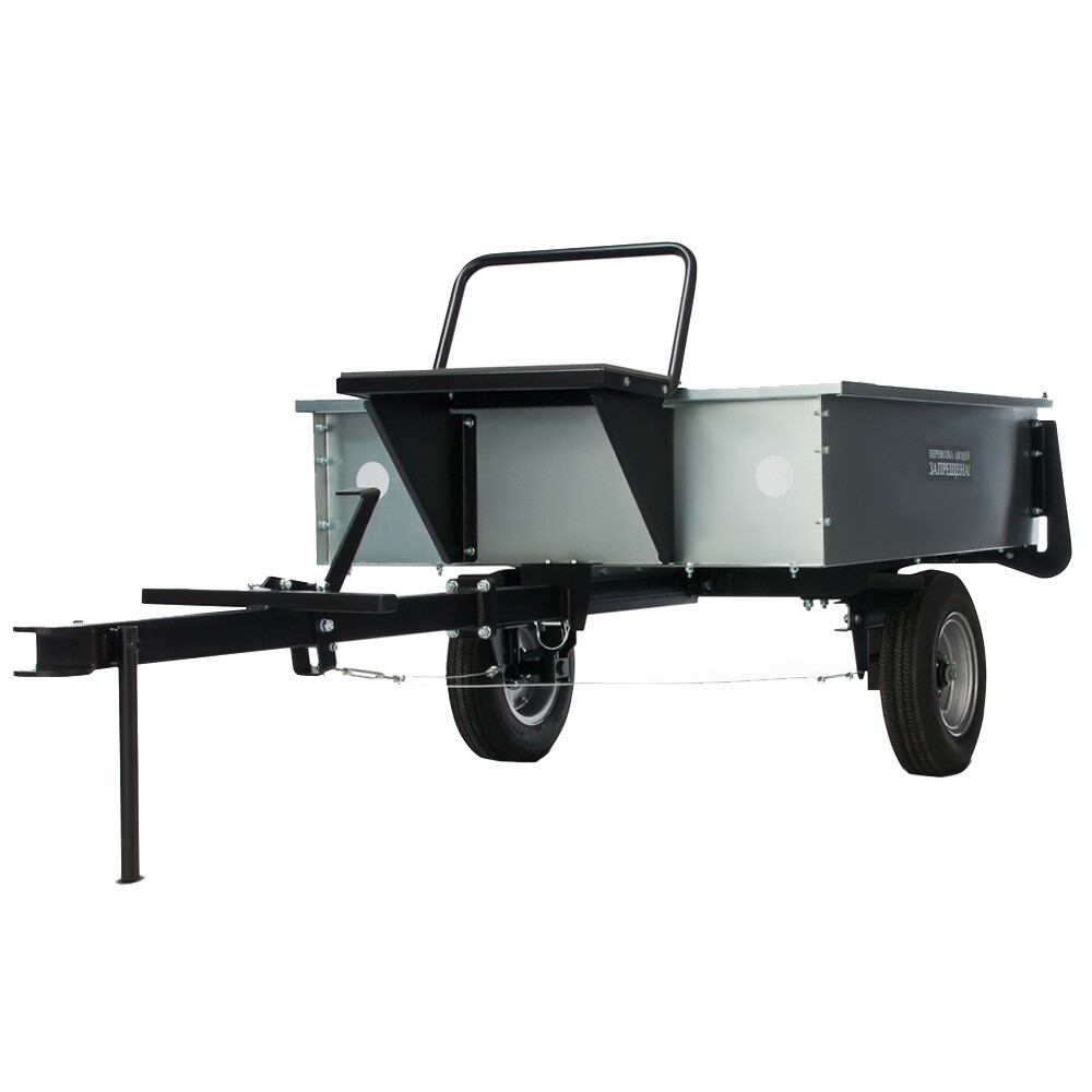 Изображение товара Прицеп Мобил К ТПМ-500-1 Про для мотоблока с опрокидыванием и сиденьем