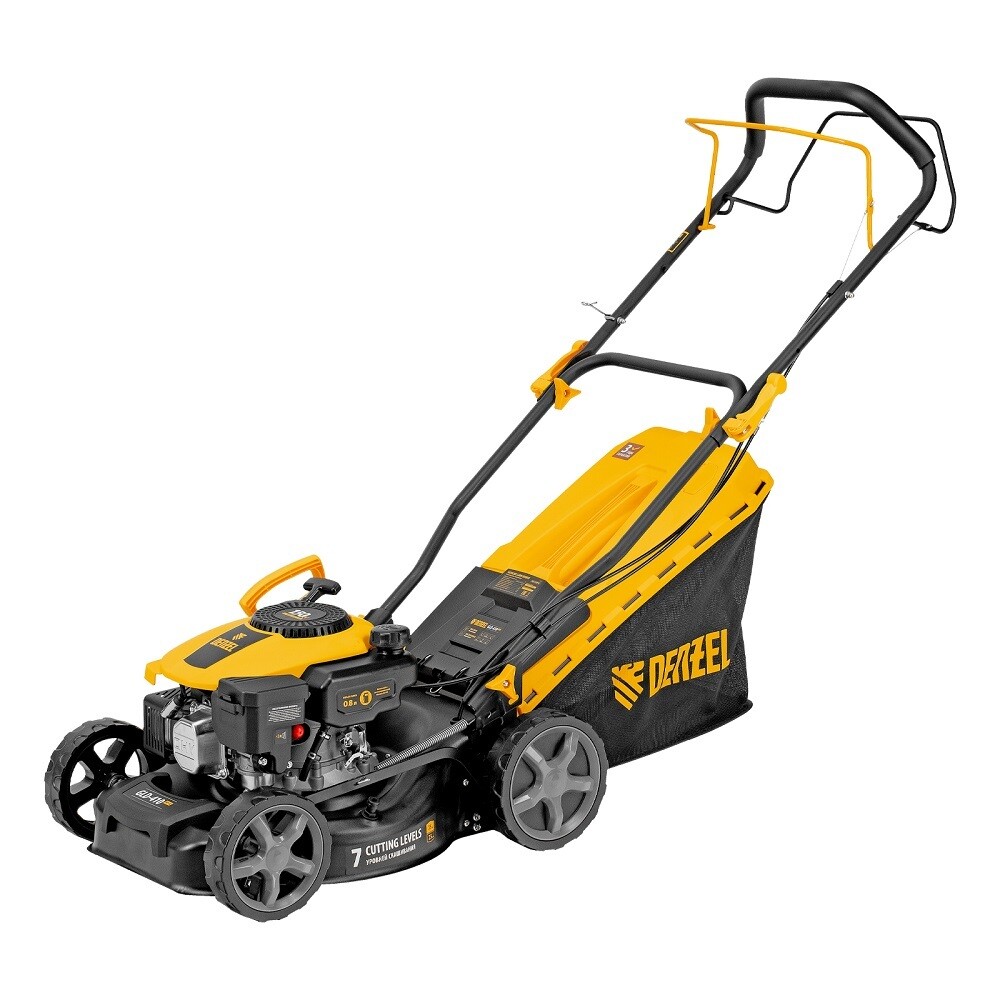 Изображение товара Denzel GLD-410SP-K бензиновая газонокосилка 410 мм, 3,5 л.с.