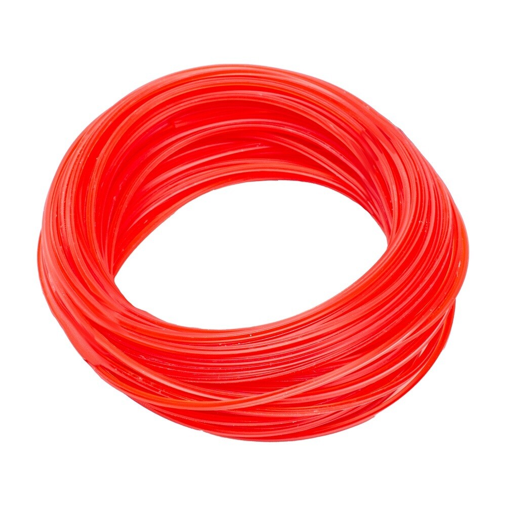 Изображение товара Леска для триммера MTX звезда 1,6 мм х 15 м красная (96860)