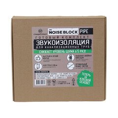 Изображение товара Звукоизоляция для канализационных труб StP NoiseBlock Pipe 110х6,7х3000 мм