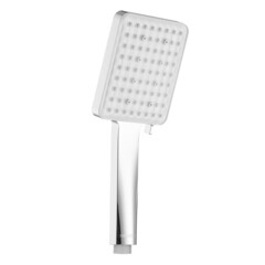 Лейка для душа Swedbe Calypso 100х115 мм 6 режимов без шланга пластик хром (5057) - фото 3