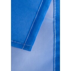 Штора для ванны Primanova Diamond 1800х2000 мм полиэстер голубая (DR-70003) - фото 4