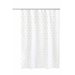 Штора для ванны Primanova Lovely 1800х2000 мм полиэстер белая (DR-60071)