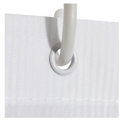 Штора для ванны Primanova Snow 1800х1800 мм полиэстер белая (DR-50045) - фото 6