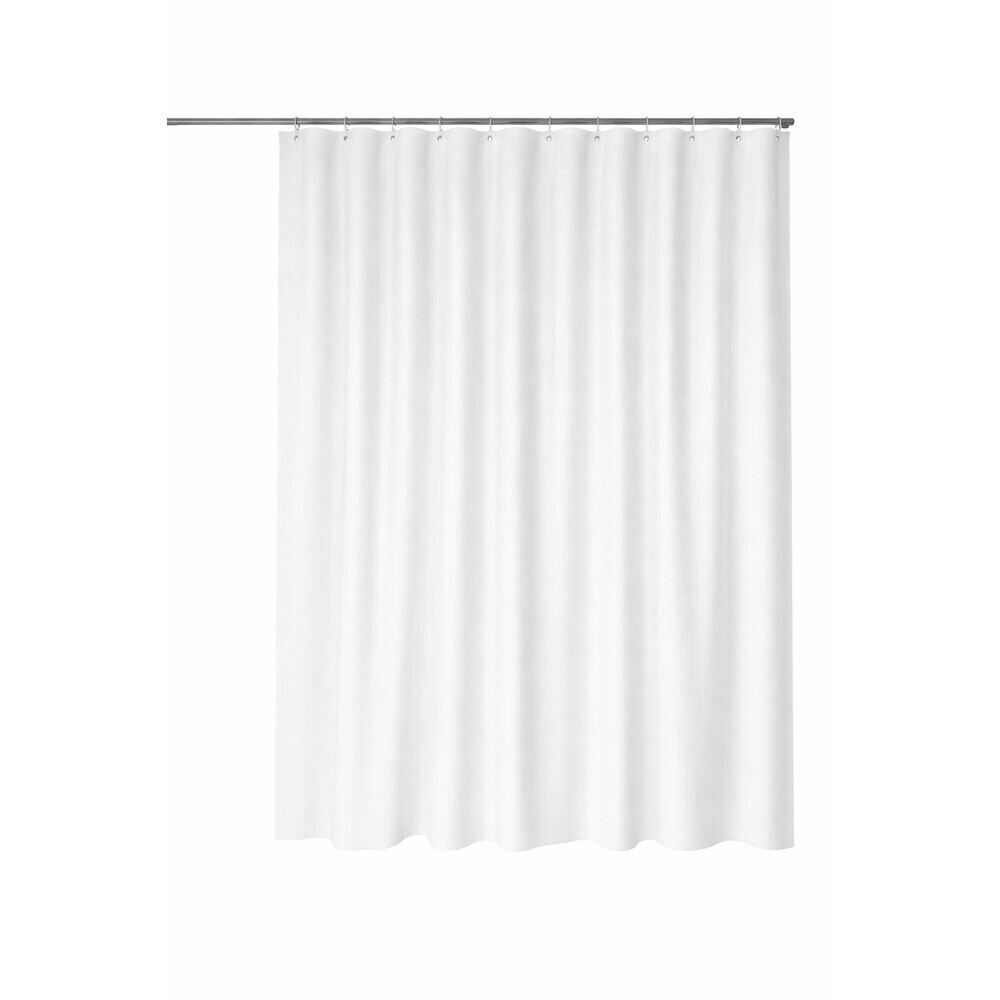 Изображение товара Штора для ванны Primanova Snow 1800x1800 Белая с водоотталкивающей пропиткой