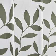 Штора для ванны Verran Tree 1800х2000 мм полиэстер зеленая (630-15) - фото 2