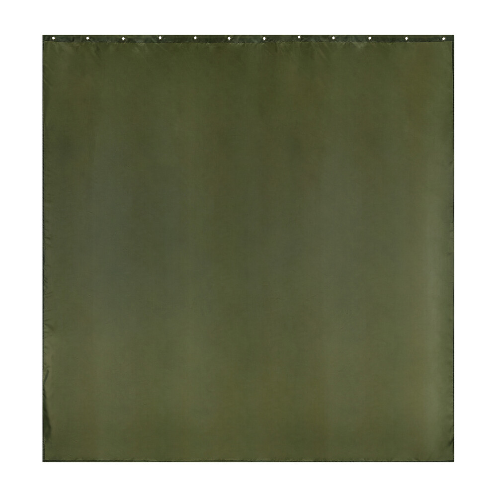 Изображение товара Штора для ванны Moroshka Teriberka 1800х1800 мм полиэстер зеленая (977-301-02)