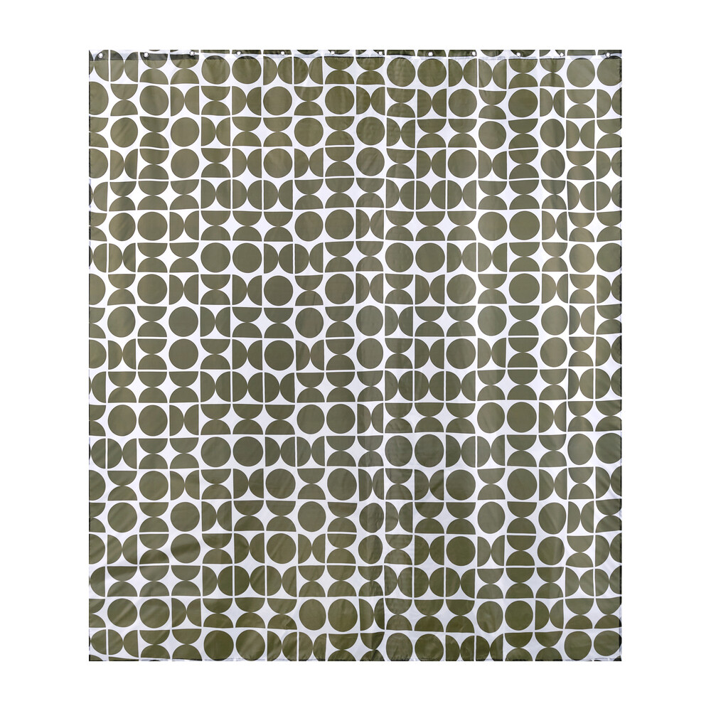 Изображение товара Штора для ванны Verran Disegno 630-13 с геометрическим рисунком