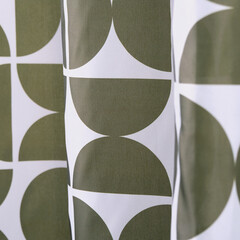 Штора для ванны Verran Disegno 1800х2000 мм полиэстер зеленая (630-13) - фото 2