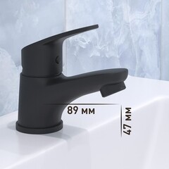 Смеситель для раковины Corsa Deco OX однорычажный черный (FBOXB) - фото 3