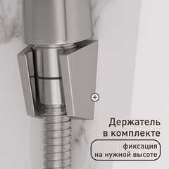 Смеситель для ванны Сorsa Deco AS нержавеющая сталь однорычажный с коротким изливом с лейкой (FBTAS1) - фото 8