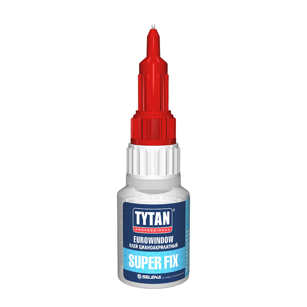 Изображение товара Клей-гель Tytan Eurowindow Super Fix секундный прозрачный 20 г