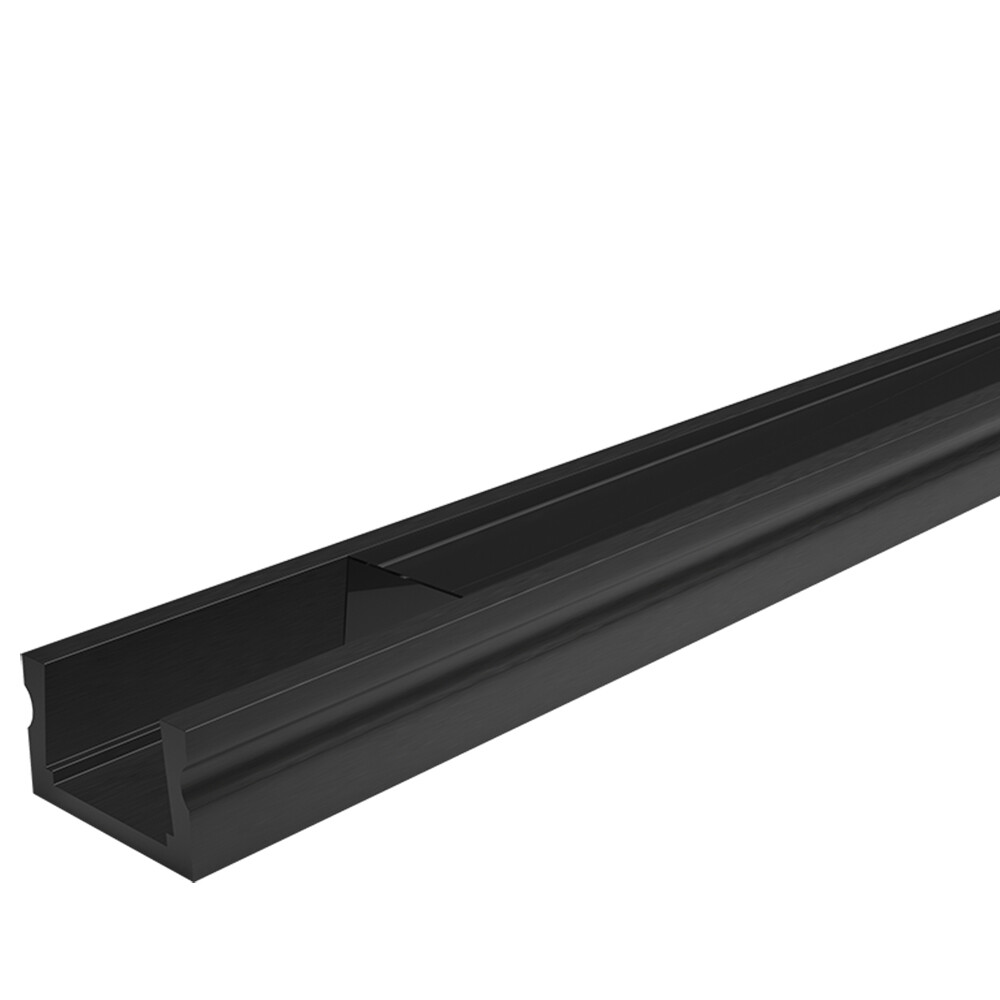 Изображение товара Профиль для светодиодной ленты Wolta 2 м накладной (WAP-S-16/6/2000-B)