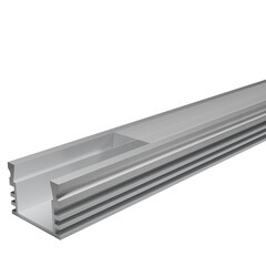 Профиль для светодиодной ленты Wolta 2 м накладной (WAP-S-16/12/2000-A) - фото 1