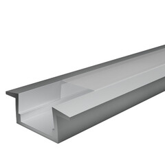 Профиль для светодиодной ленты Wolta 2 м встраиваемый (WAP-I-30/6/2000-A) - фото 1