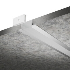 Профиль для светодиодной ленты Wolta 2 м встраиваемый (WAP-I-22/6/2000-A) - фото 2