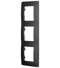 Рамка Legrand Etika трехместная антрацит (672583) - фото 2