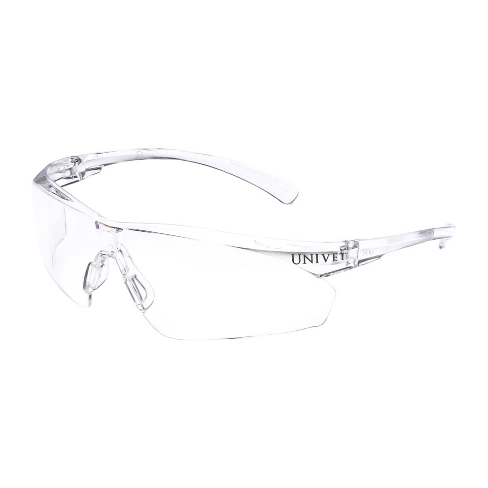 Изображение товара Очки защитные Univet 505U открытые с прозрачными линзами регулируемый носоупор (14345)