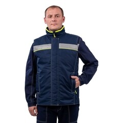 Изображение товара Жилет рабочий утепленный Техноавиа Азов 48-50 рост 182-188 см темно-синий