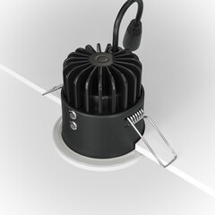 Светильник встраиваемый светодиодный белый 6 Вт 3000К IP65 Maytoni Zoom (DL034-01-06W3K-W) - фото 7